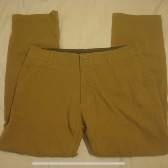 Men’s Kuhl Slax, 36 x 32, Dark Khaki - Picture 1 of 1